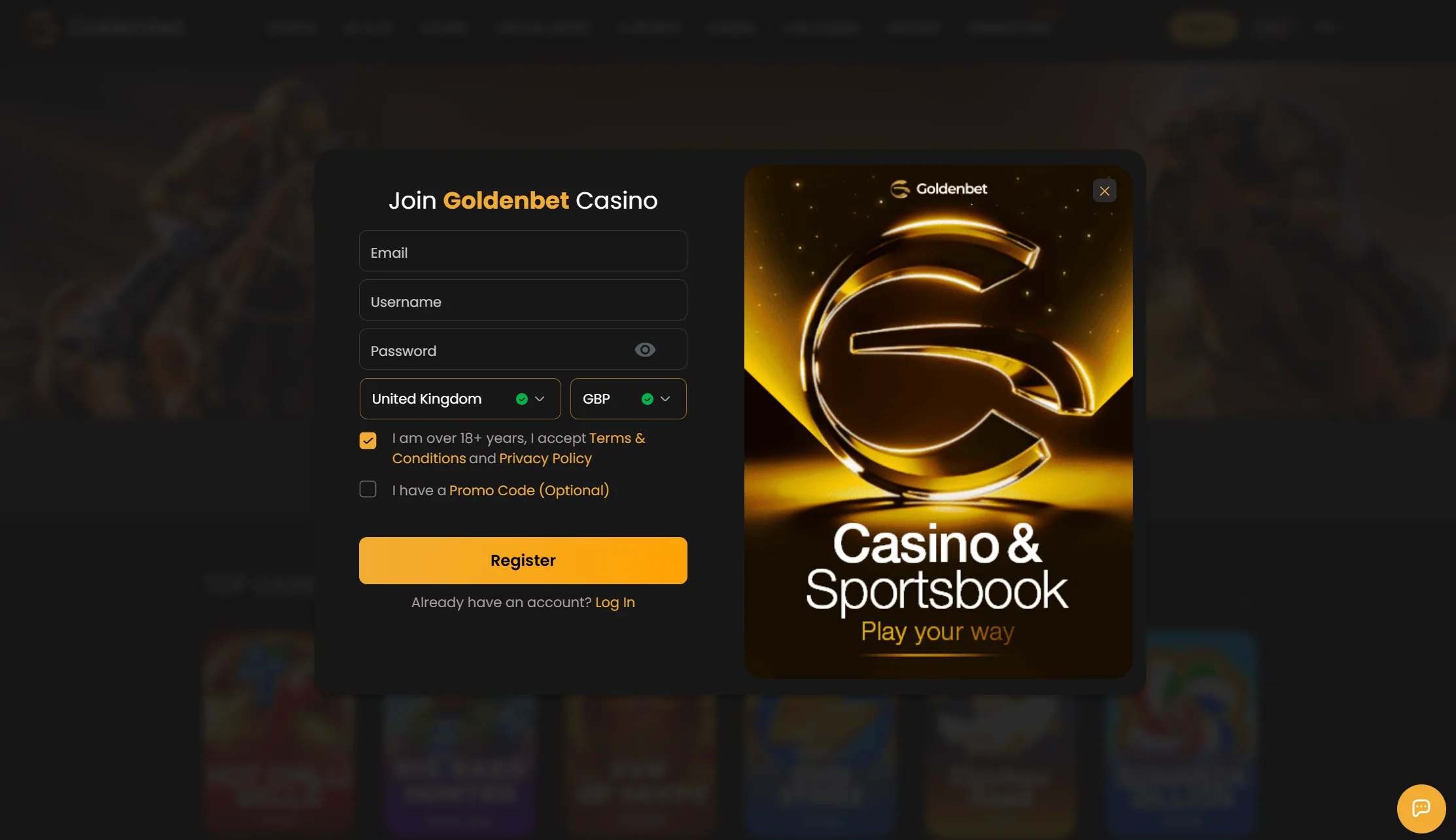 Registration and player account at Goldenbet Casino Goldenbet guide Registration and player account at Goldenbet Casino
