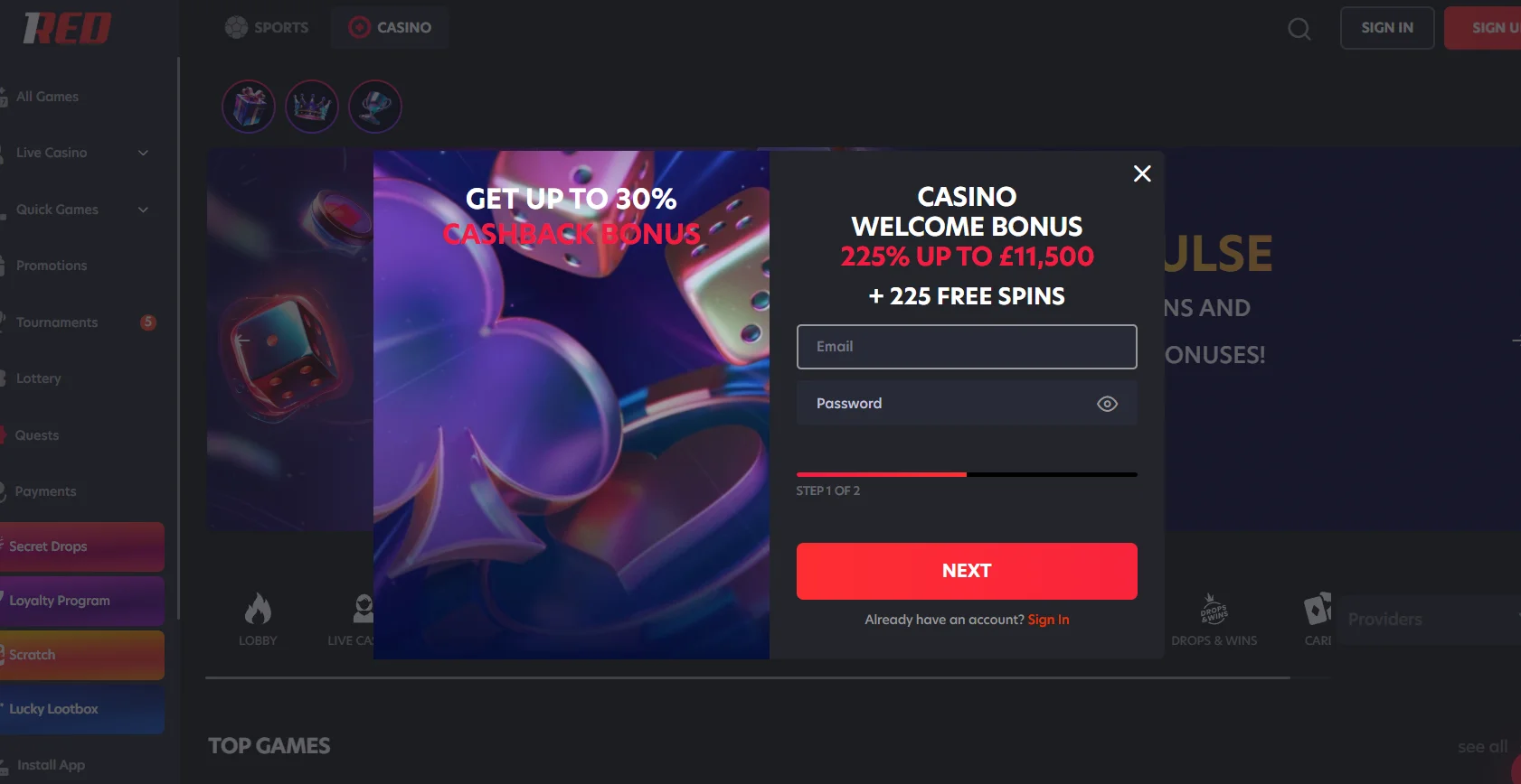 1Red Online Casino Overview and Key Features complete review 1Red Online Casino Overview and Key Features